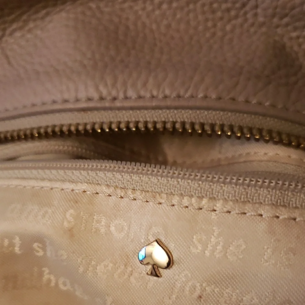 Kate Spade Light Purple Satchel with Bow and Scarf - Picture 13 of 14